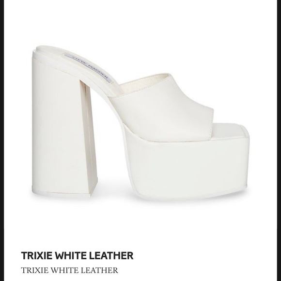 Size 8 Steve Madden platforms as seen on Hailey Bieber - Picture 1 of 8